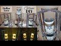 DIY Elegant Christmas Candle Holders Centerpiece| Dollar Tree DIY Christmas Decor