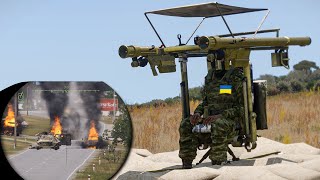 Putin Can't Believe! Russian Special Forces Destroyed By Ukrainian Weapon From America - ArmA 3