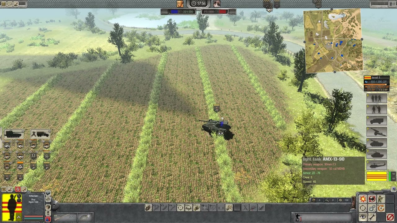 Men of War  Assault Squad 2 Multiplayer 1v1 Snakedoctor vs Nick1129 - Vietname '65 Mod