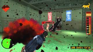 [60FPS] No More Heroes HD: Rank 2 Boss Battle - Bad Girl (720p + HD Cutscenes)
