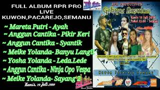 RPR PRO Live Kuwon, Pacarejo, Semanu, Gunungkidul, 19 Juli 2018