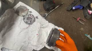 How to install triple grip clutch ktm sx 50