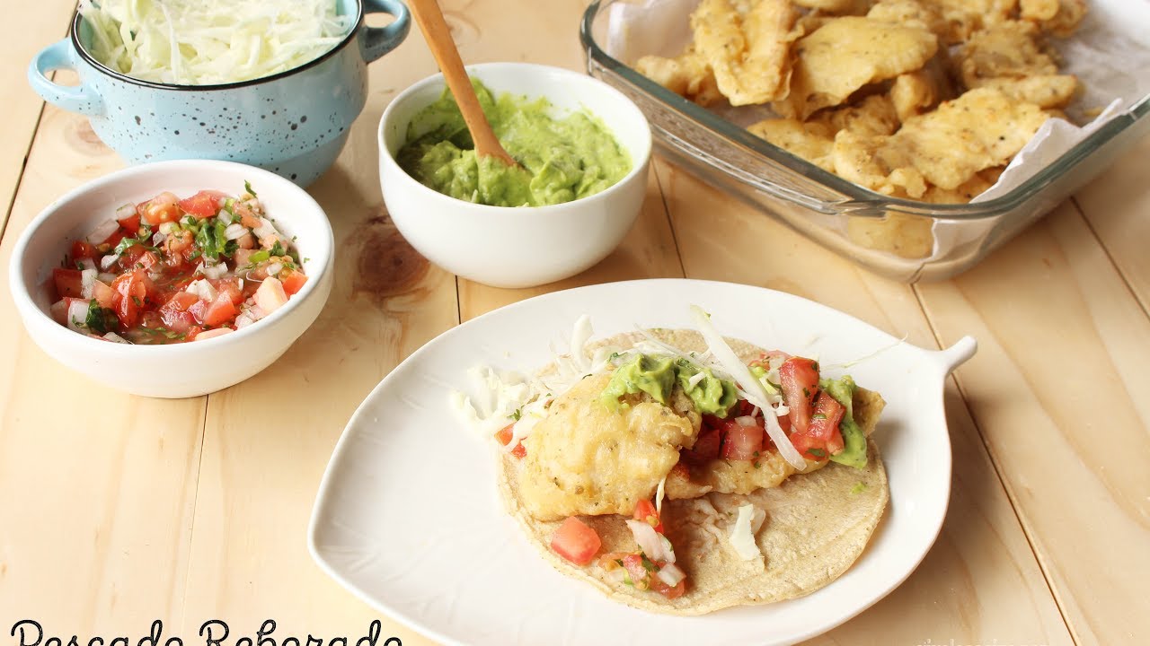 Tacos de Pescado con Rebozado de Cerveza YouTube