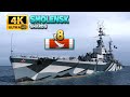 Cruiser Smolensk: 8 ships destroyed, on map Shards - World of Warships