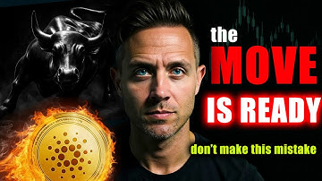 If You Hold CARDANO...WATCH Closely! They’re Loading ADA!