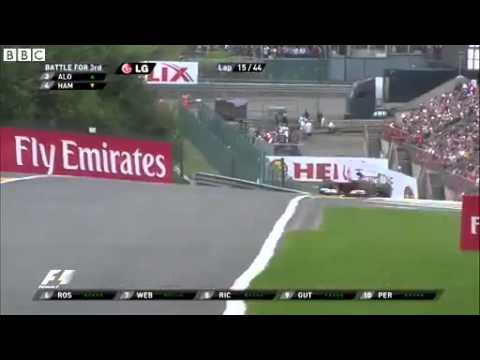 F1 Belgian Grand Prix 2013 Highlights