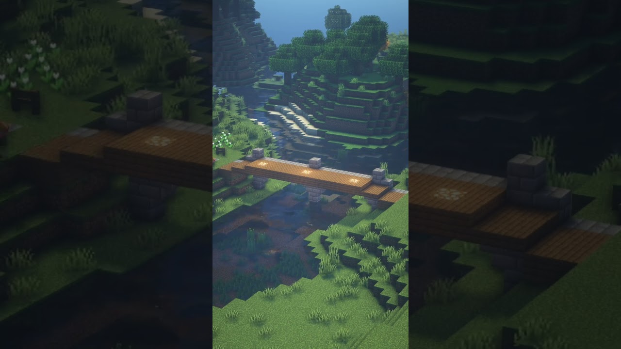 Minecraft Bridge #shorts #minecrafttutorial #minecraft #minecraftshorts