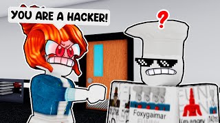 SHE ACCUSED ME OF BEING A HACKER! / ROBLOX FLEE THE FACILITY