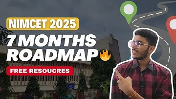 NIMCET 2025 7 Months Roadmap | Crack NIMCET 2025 in 7 months 🔥| Can I crack NIMCET by starting now?