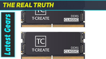 TEAMGROUP T-Create Classic DDR5 SODIMM 2x32GB 5200MHz Laptop Memory Module Ram - Best Memory