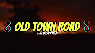 DJ OLD TOWN ROAD SLOWED FULL BASS REMIX TERBARU 2025