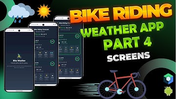 Build a Cycling Weather App with Jetpack Compose | Part 4 | Creating UI Screens