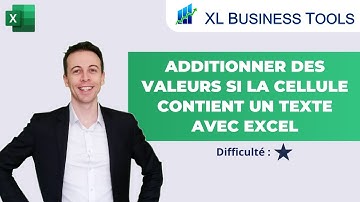 Comment calculer une somme avec Excel avec un critère contient ou commence par du texte