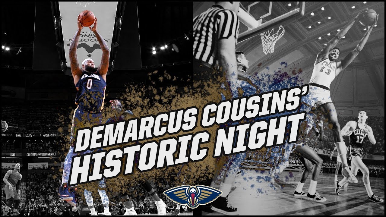 lonzo ball injury DeMarcus Cousins Joins Elite Company - 44pts/24reb/10ast