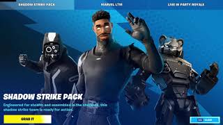 SHADOW STRIKE PACK (BUNDLE) SHADOW ARCHETYPE GAMEPLAY!!! PLUS A SOLO VICTORY ROYALE!!!!! screenshot 5