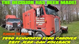 THE DECISION HAS BEEN MADE! WE AREE GOING TO BUILD A KENWORTH K100E CABOVER ROLLBACK!