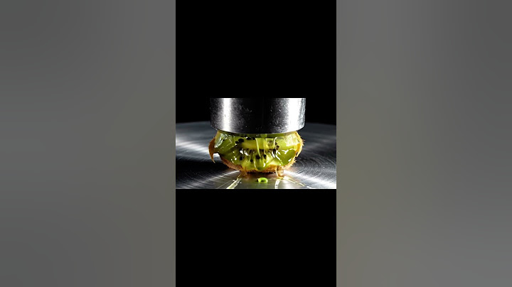 ASMR FRUIT CRUSHING WITH HYDRAULIC PRESS - PT1 🍌🔥