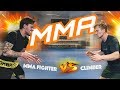 CLIMBER CHALLENGES MMA FIGHTER | #160