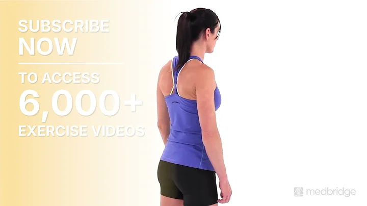 How to Do a Standing Scapular Retraction | Medbridge