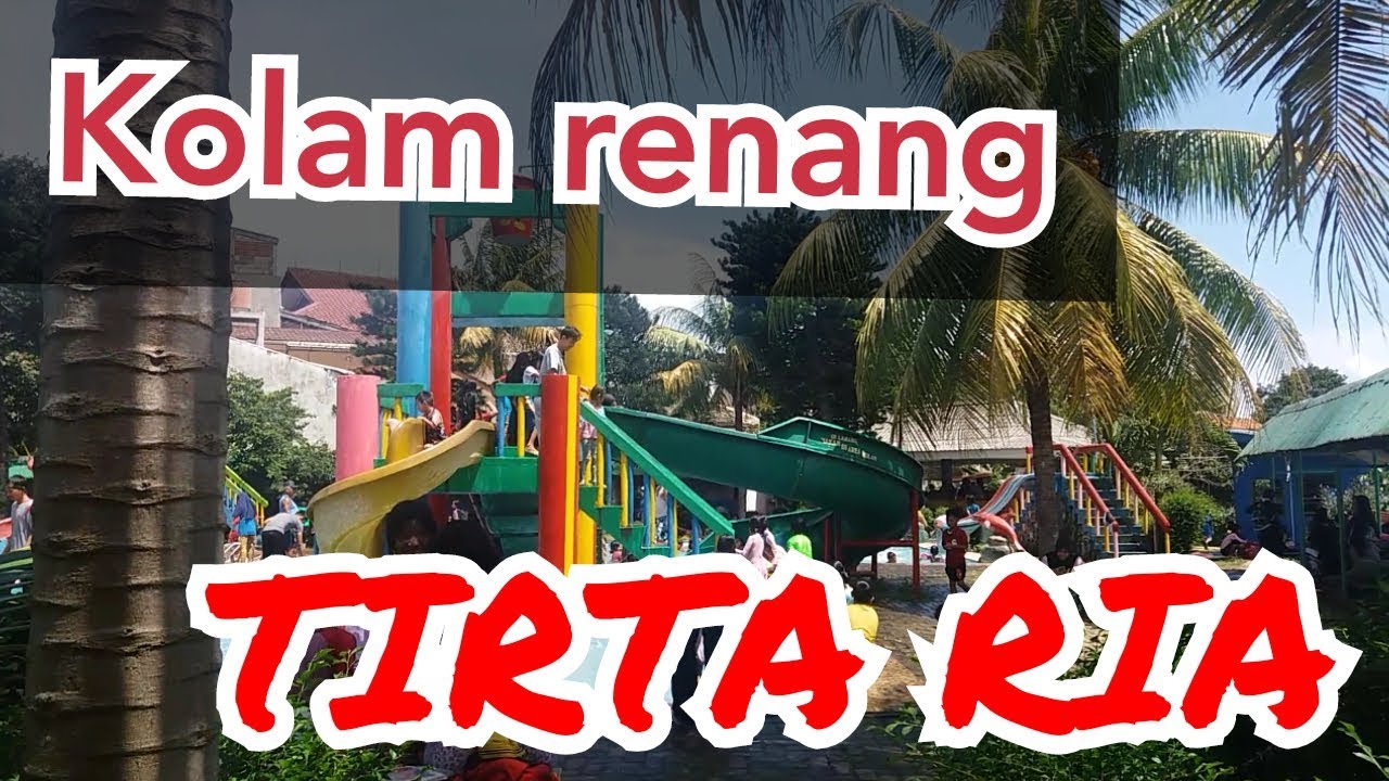 Kolam Renang Tirta Ria Beji Depok Jawa Barat Swemming Pool Youtube