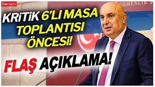 Kritik Altılı Masa Toplantısı öncesi CHP'den flaş açıklama! #canlıyayın