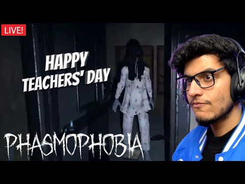 The Teacher is Angry - Phasmophobia🛑 Intel Gamer Days 2023 #UnlockCelebrations