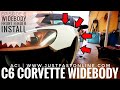 Installing the Widebody Front Fenders!  |  C6 Corvette Widebody Build  |  Episode 6