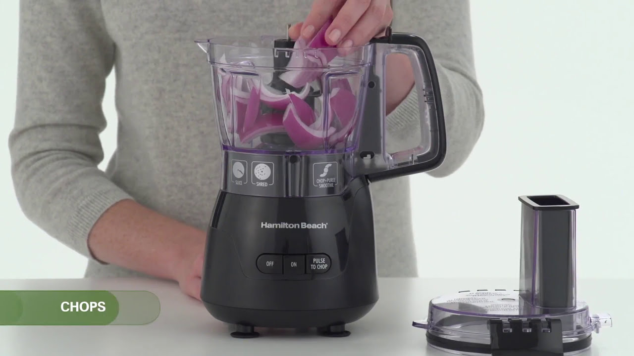 UNBOXING THE HAMILTON BEACH ELECTRIC FOOD CHOPPER! 