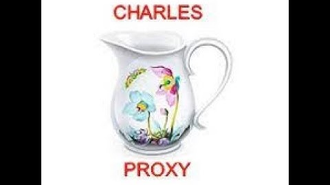 How to rewrite request /response using Charles proxy