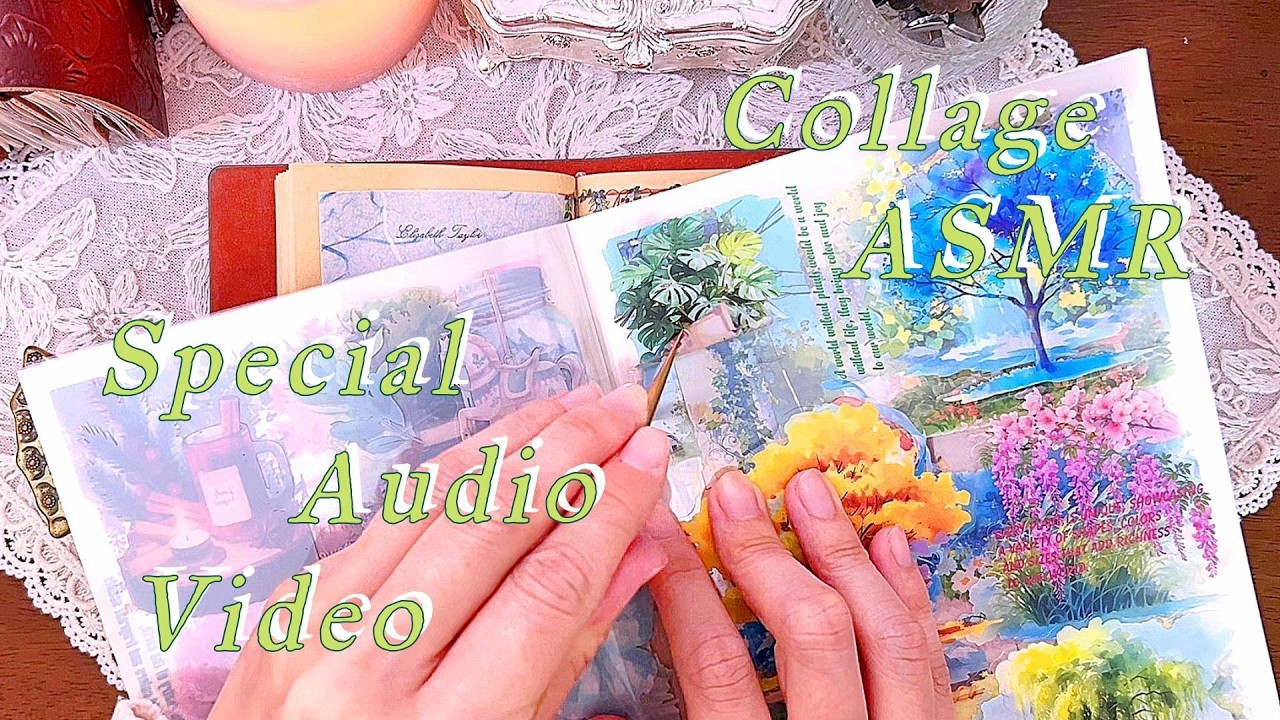 435 旅行先からのお土産、✈️🌿🎒asmr・scrapbooking・journaling・vintagenote・collagenote・decorativenote🍀