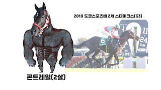 2019 도쿄스포츠배2세S - 콘트레일 / 강하다, 아기콘붕!