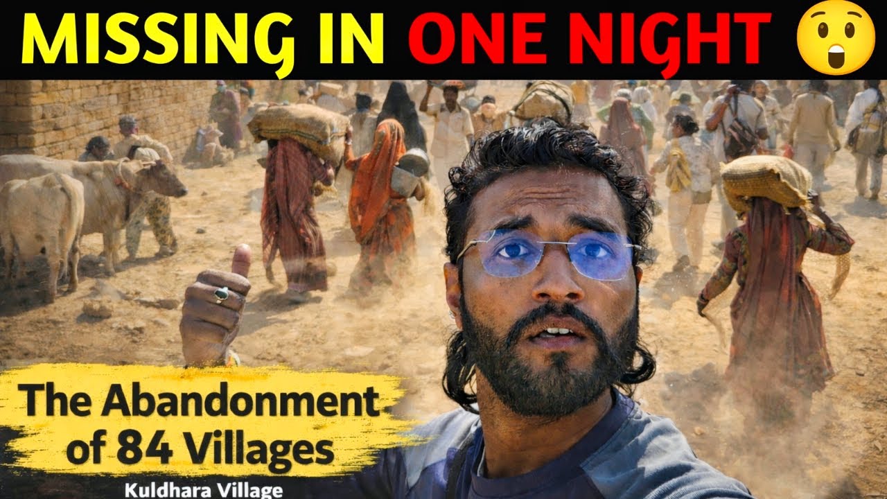 Kuldhara Village 😱 | 84 Villages Vanished in One Night | Haunted Rajasthan