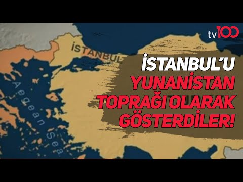 Amerikan CBS kanalından skandal Türkiye haritası!