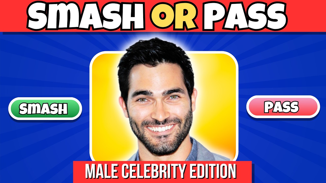 SMASH OR PASS - Hottest Male Celebrities 2025!