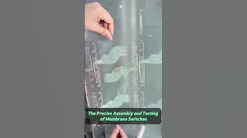 Witness the Making of a Reliable Membrane Switch #shorts #membraneswitch