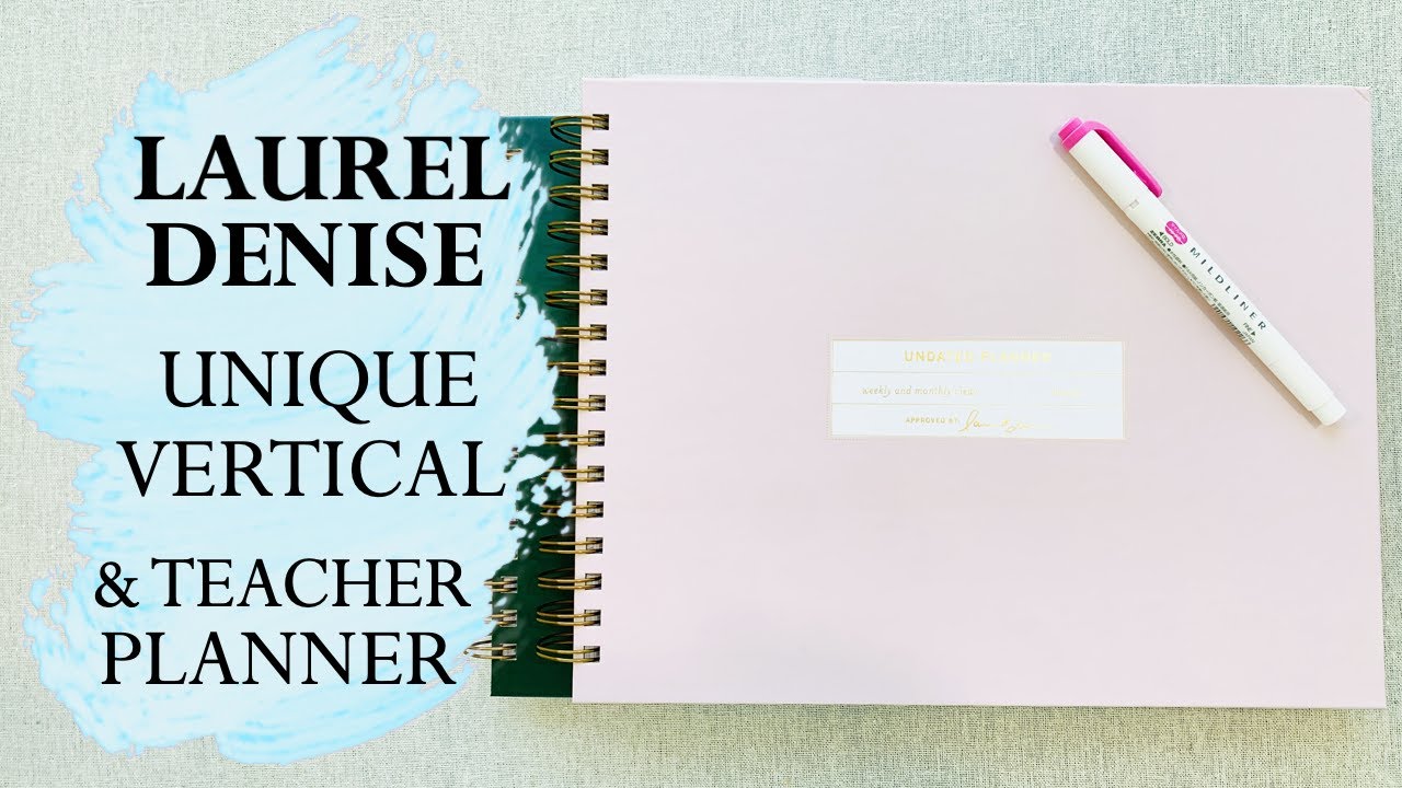 LAUREL DENISE ALLINONE PLANNER & TEACHER PLANNER + 10 OFF YouTube