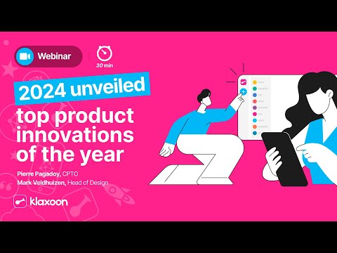 2024 Unveiled: Klaxoon's Top Product Innovations of the Year