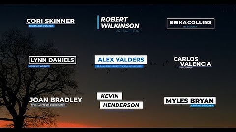 Lower Thirds 1.0 | After Effects template - Envato elements