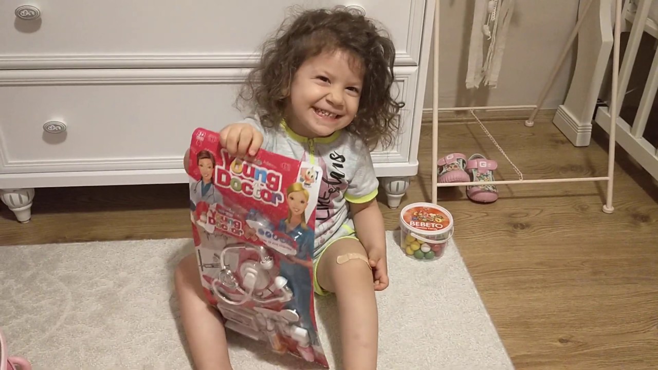 🌈Fatih bebek hasta Alya doktor 🌈Funny kid video 🌈Eğlenceli çocuk video🌈