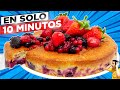 La TARTA MÁS FÁCIL y RICA 😍🍓🍰 DELICIOSO BIZCOCHO en 10 MINUTOS SE DERRITE EN TU BOCA Receta # 785