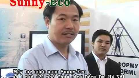 Máy lọc nước nano Sunny Eco lọc được nước cực bẩn