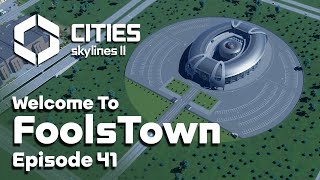 Building The CIA in Cities Skylines 2 FoolsTown #41