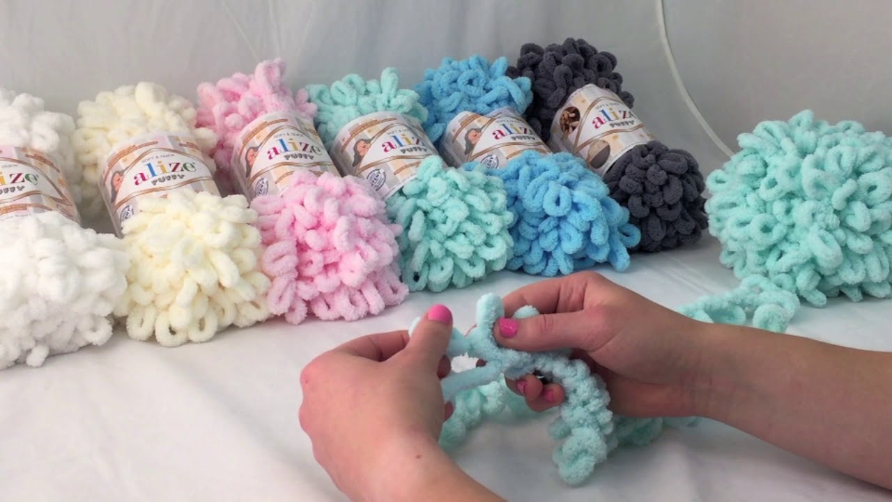 Lankava ohjevideo: sormineulonta osa 1 – Alize Puffy perusneule