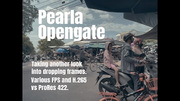Pearla Opengate frame rates | iPhone 16 | S-Log 3