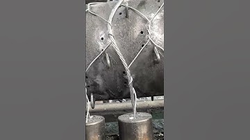 steel gabion net making machine| steel net production tools| Toolmaking #handmade #viral #tools