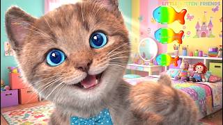 Cute Kitten Little Cat Adventure 👶✨Play Fun Pet Care for Preschoolers | Educational games for babies screenshot 1
