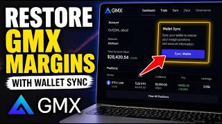 How to restore margin positions on GMX using wallet sync - Beginner Guide screenshot 2