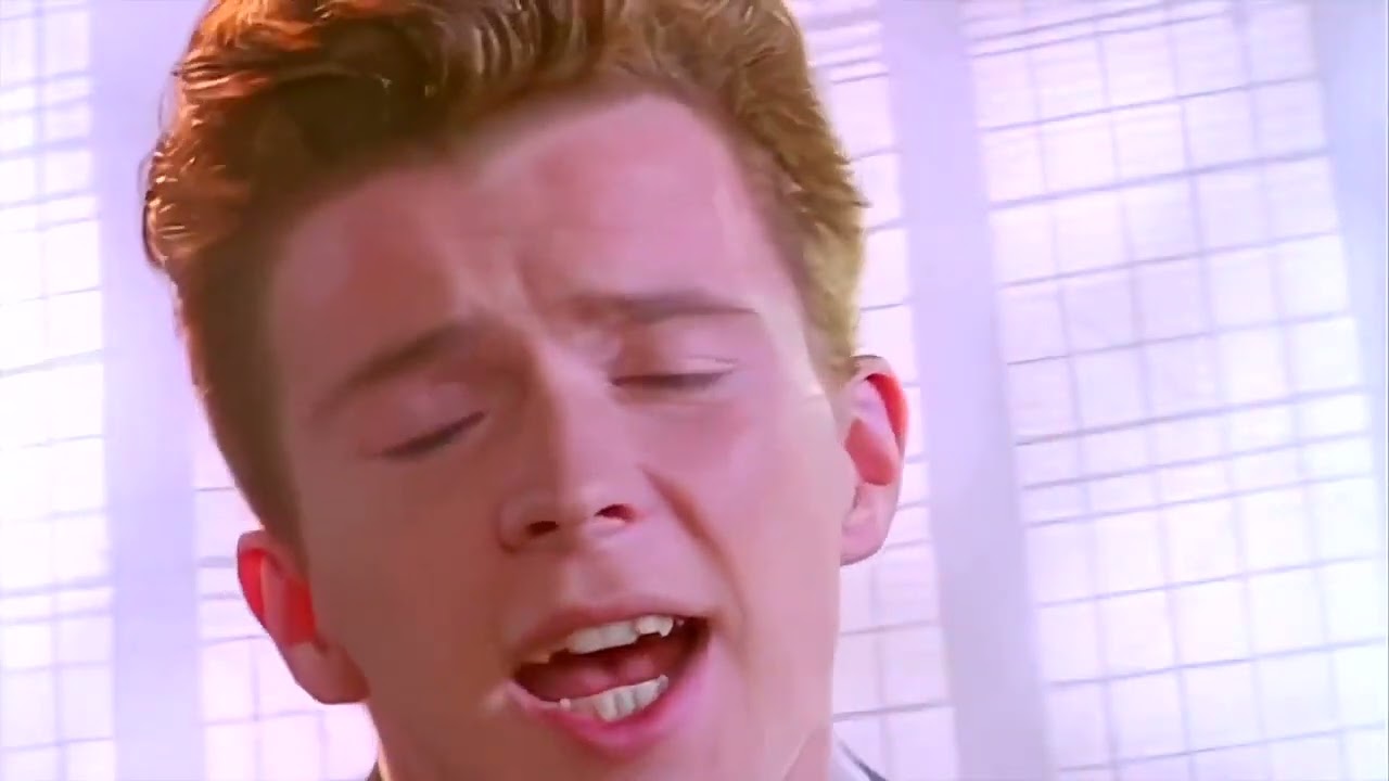 Rick Astley Never Gonna Give You Up but with a different link Rick