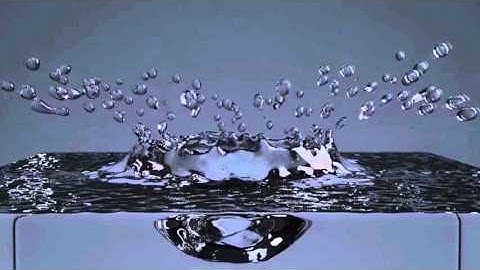 Water Drop Impact Slow Motion Blender 3d Cycles #b3d