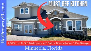 Tour A New Hills Of Minneola Home By Dream Finders: Avalon W/bonus, 46 Bedrooms & Buyer Incentives